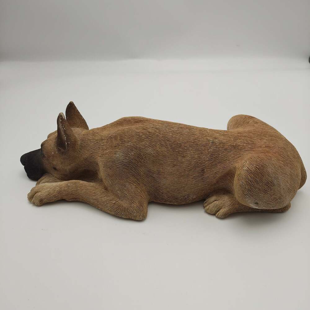 Vintage Sandra Brue Sandicast Lying Great Dane Dog Figurine